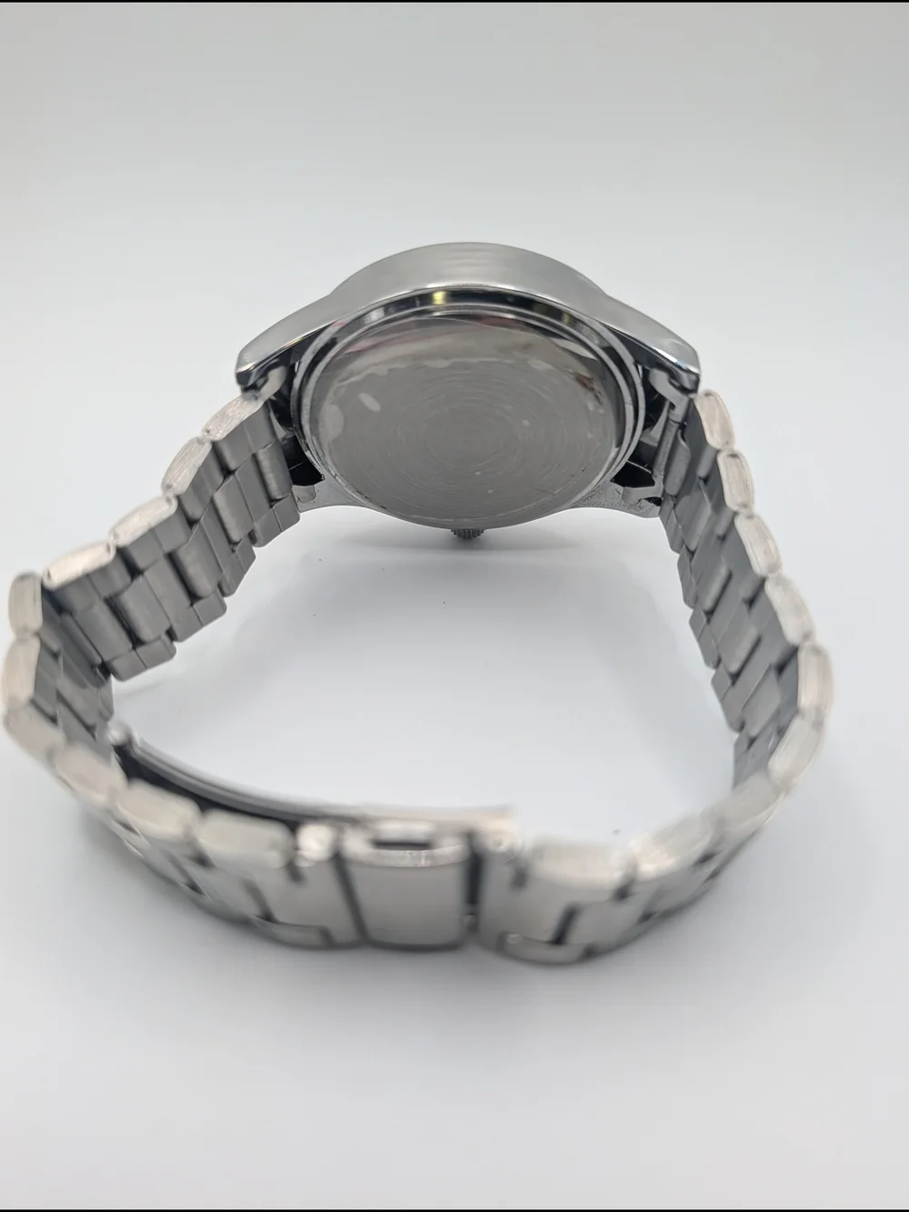 Nic & Syd Classic Apollo Men's Watch Silver Stainless Steel Black Dial Swarovski